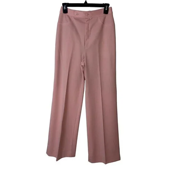 Jack Winter Vintage Womens Two Piece Set Jacket Pants Suit Size Medium Pink - Picture 8 of 12